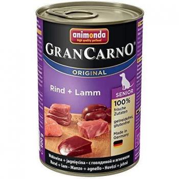 Dog GranCarno Senior Rind + Lamm