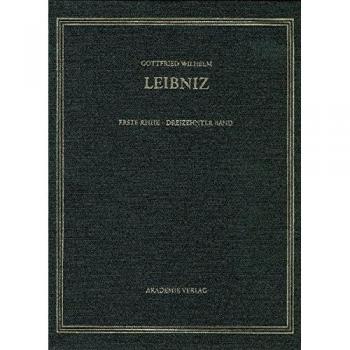 Gottfried Wilhelm Leibniz. Sämtliche Schriften und Briefe: August 1696