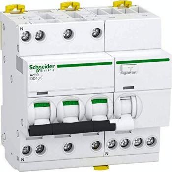 Schneider Electric Disjoncteur différentiel IDD40K 3P+N 20A 30mA Courbe C 4,5kA