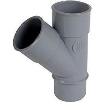 Té PVC 45° Réduit 40/32/40