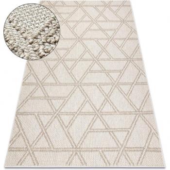 Looped Boho Geometry Rug 140x190cm