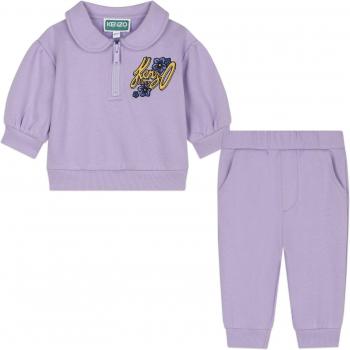 Ensemble Kenzo Kids Fille Haut et Pantalon Violet