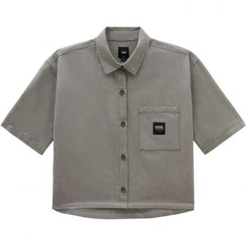 Chemise courte VANS McMillan kaki-vert taille XS