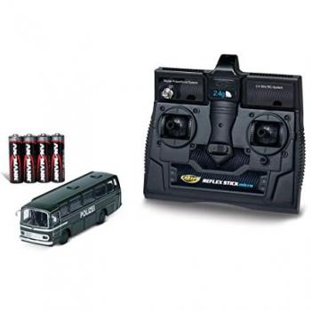 Carson 1:87 MB Policebus O 302 – RC Ready‑to‑Run (RTR) 2,4 GHz