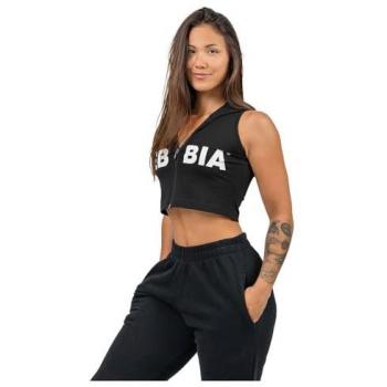 Felpa Muscle Mommy Nera di Nebbia