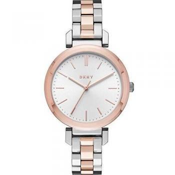 DKNY Ladies Analogue Quartz Ellington Watch with Stainless Steel Band