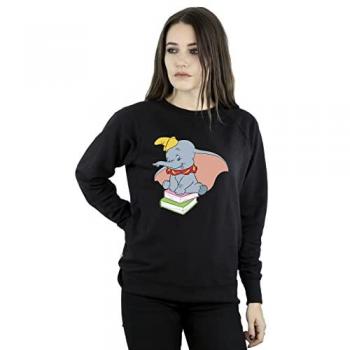 Disney Dumbo Sitting On Books Pullover