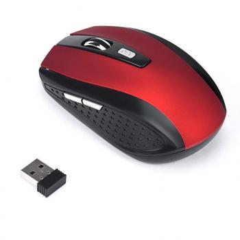 Draagbare 2.4GHz Draadloze Muis met USB Ontvanger