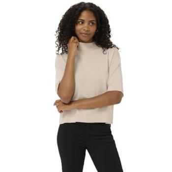 Kaffee‑Pullover Regina – Beigefarbene Damenmode S