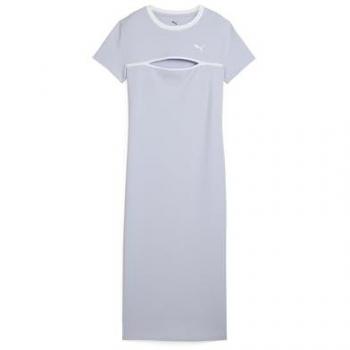 PUMA Alltagskleid Ess Cut-Out Slim Fit in Himmelblau