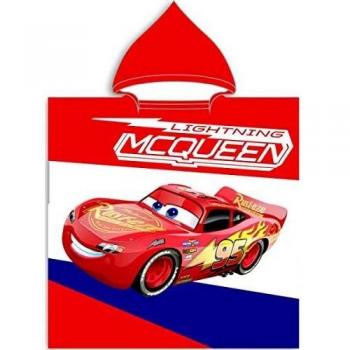 Poncho de bain Cars Disney à capuche