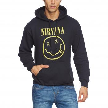 Nirvana Logo Hoodie Black L 80% Cotton 20% Polyester