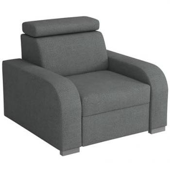 Sillón Columbus A106, Tapiz y Patas de Plástico