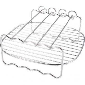 Air Fryer Double Layer Baking Tray with BBQ Rack for HD9232