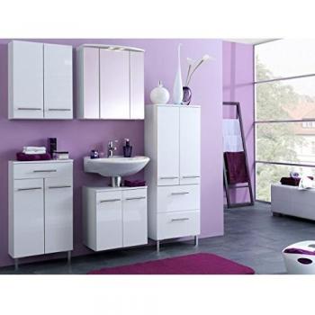 Hängeschrank 50 x 64 x 20 cm weiß Parma