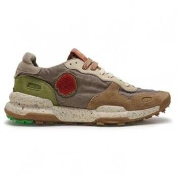 Satorisan Men's 8US Beige Linen Street Sneaker