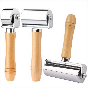 Rodillo de borde para trabajo en cuero KAOBUY, herramienta de laminación, alta dureza, 25mm/60mm/100mm, 1 Uds
