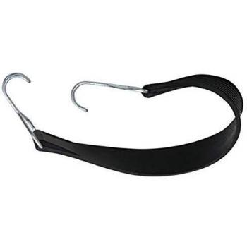 Cintura di ancoraggio in gomma, 720mm con 2 ganci per roll container