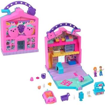 Supermercado Portátil Pollyville – Kit de Figuras Polly Pocket