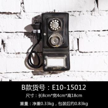 Nostalgic Wall Phone Ornament