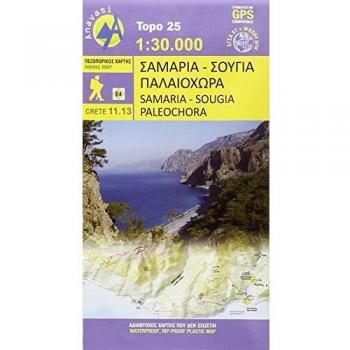 Topografische Bergwanderkarte 11.13. Kreta