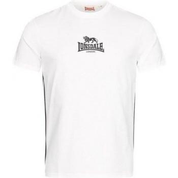 Lonsdale Shegra 3XL Men’s Classic Fit T‑Shirt – White/Black