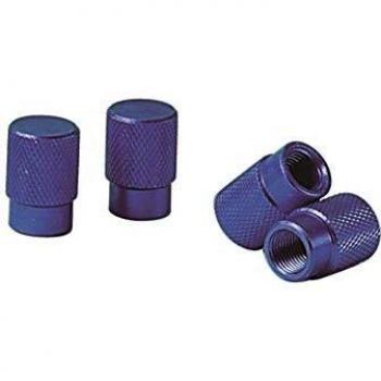 Tapones de válvula de neumático Sport Cap, Azul