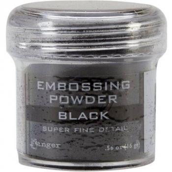 Embossing Powder – Ranger Black (Multi‑Color)