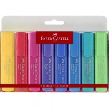 Textmarker 46 Pastell, 8er Etui