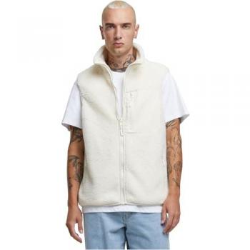 Gilet Sherpa Bianco per Uomo Urban Classics 3XL