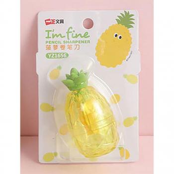 Pineapple Carrot Pencil Sharpener with Eraser