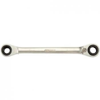 Clé polygonale à cliquet réversible 4‑en‑1 GEARplus – 8/9/10/11 mm KS TOOLS