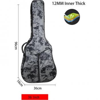 Bolsa de Guitarra Clásica de 6-12 MM Acolchado y Mochila Incluida