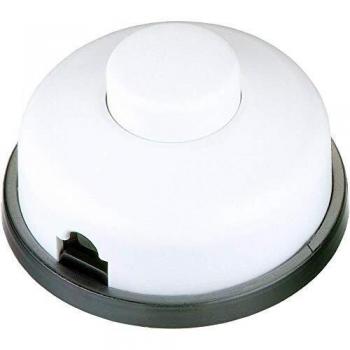 Interruttore a pedale 6 A interBär Bianco
