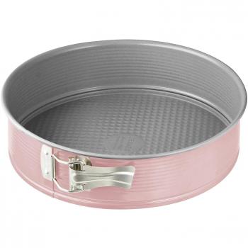 Silberne Springform mit Flachboden, 26 cm