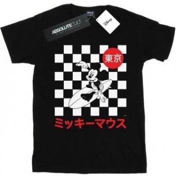 Tee-shirt enfant Mickey à la planche