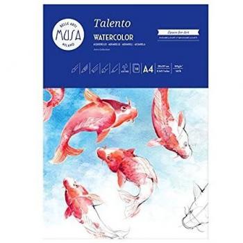 MUSA Blocco da Disegno Acquarello A4 10 FF. 300 gr