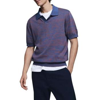 Desigual Violettes Jacquard-Polo für Herren – L