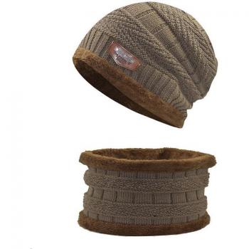 Invierno 2 en 1: Gorro Forro Polar y Bufanda Pelusa