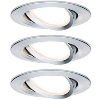 Paulmann Nova LED-Einbauspot, schwenkbar, Alu