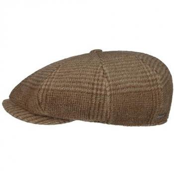 Poundhill 8-Panel Wollmütze in Braun
