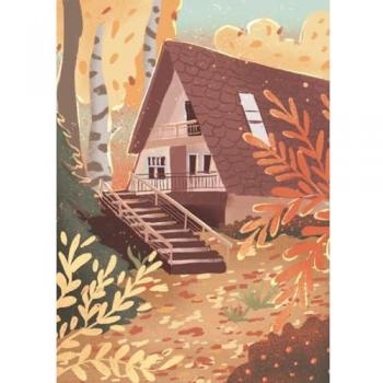 Art Décoratif Maison Sauvage 65x97 cm