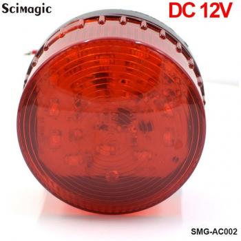 Alarma visual LED estroboscópica para construcción