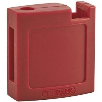 Capuchon ABS rouge 40 mm – Thirard, coque anti‑vol consignation