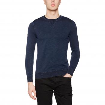 Superdry Sudadera L.a Crew, Talla XX-Large, Color Azul