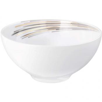 Seltmann Weiden 001.737657 – Schwarze Gold‑Runde Schüssel “Fashion Boston”