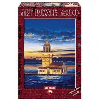Heidi heidi4159 Maiden's Tower, Istanbul – Türkei Kunstpuzzle für Sammler (500 Teile)