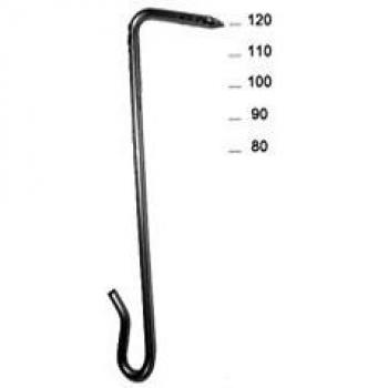 Alsafix 750 Crochets d'Ardoise Inox 2,7 x 80 mm