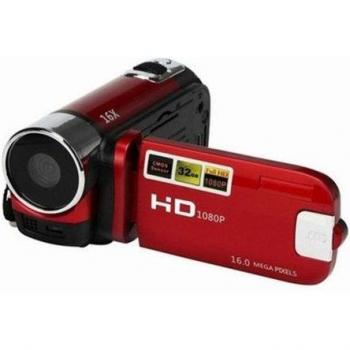 Professional 1080P Video Recorder – 16MP Sensor, 2.7” Display, 270° Rotating Lens