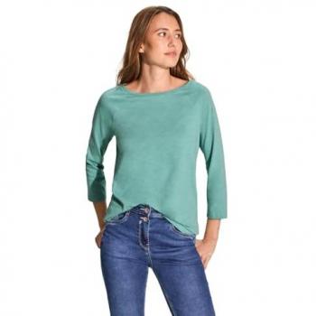 Adriatic grünes 3/4-Arm-Shirt